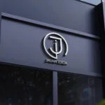 Logotipo kūrimas ant sienos