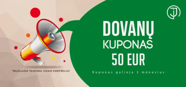 Dovanų kuponas iš arti