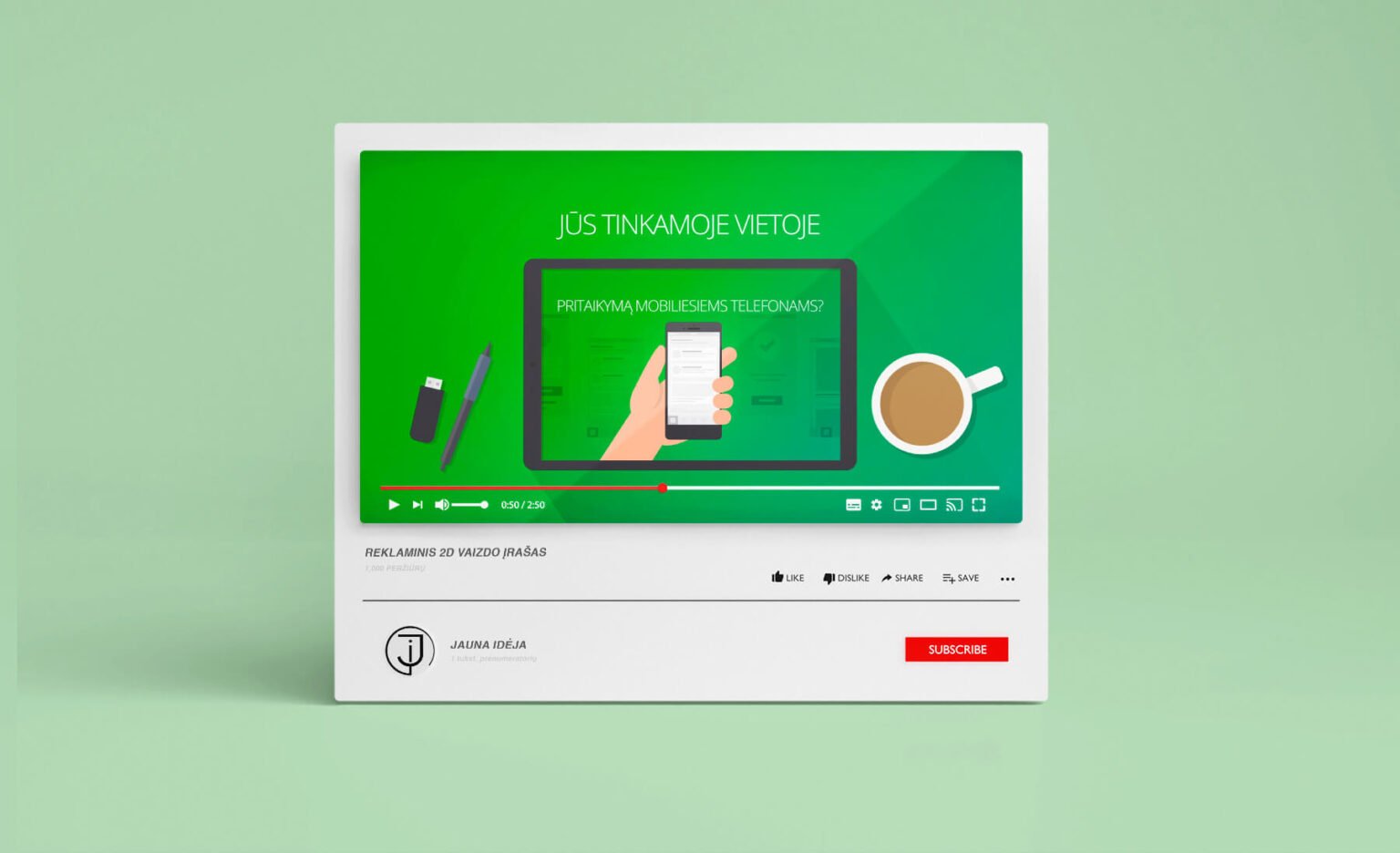 2D animation - fast and high-quality | Growing idea