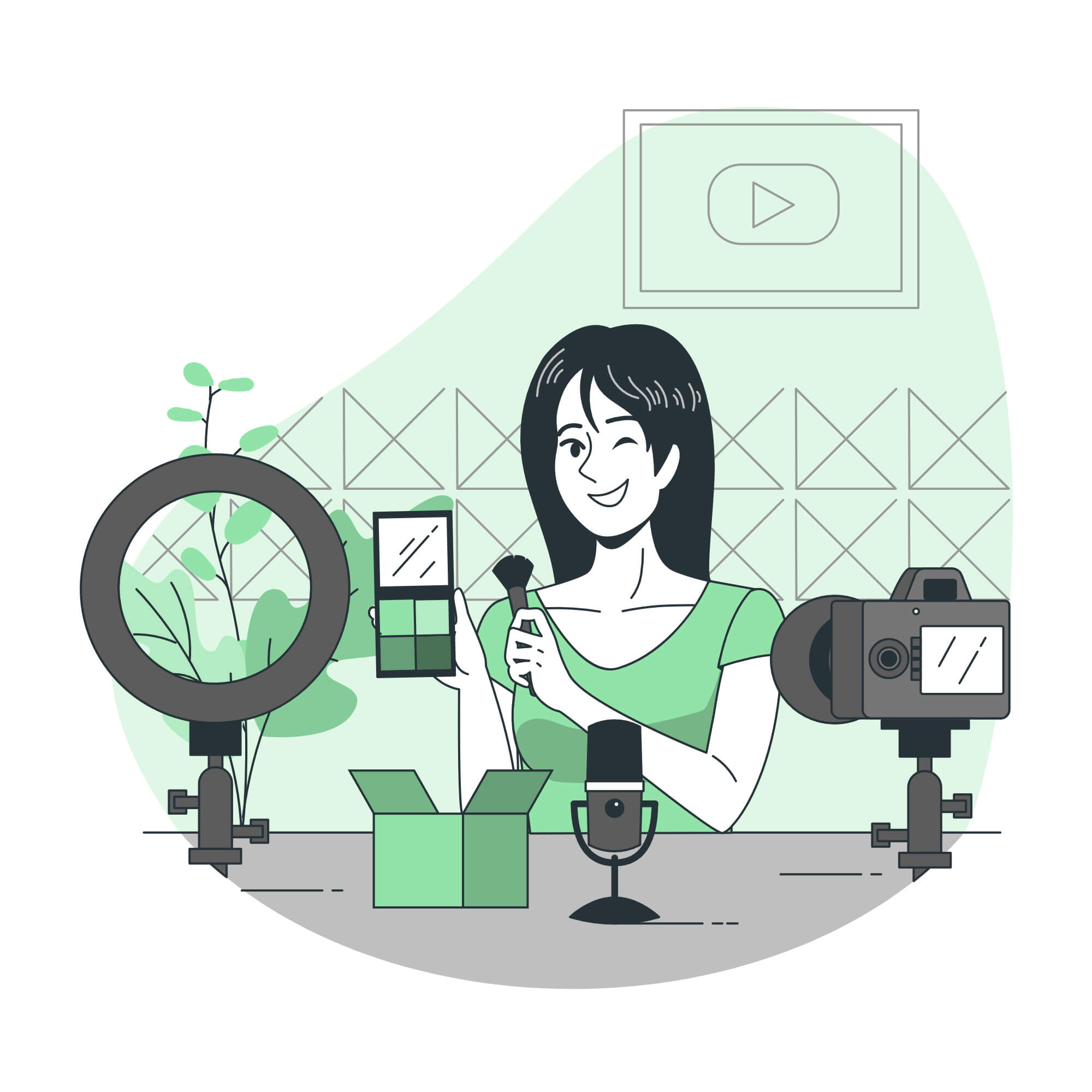 Social media content creation